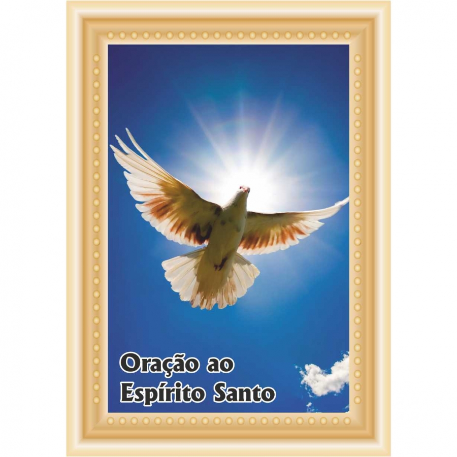 Santinho Oração ao Espírito Santo - 200 unid