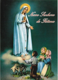 Poster Nossa Senhora de FTIMA -1 unid